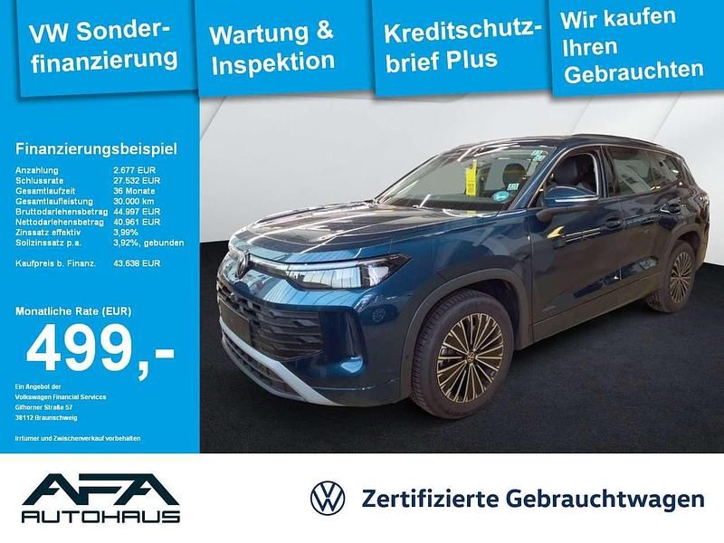 Blau Gebraucht 2025 VW Tayron Life SUV | 43.638 € - Bild 1/3