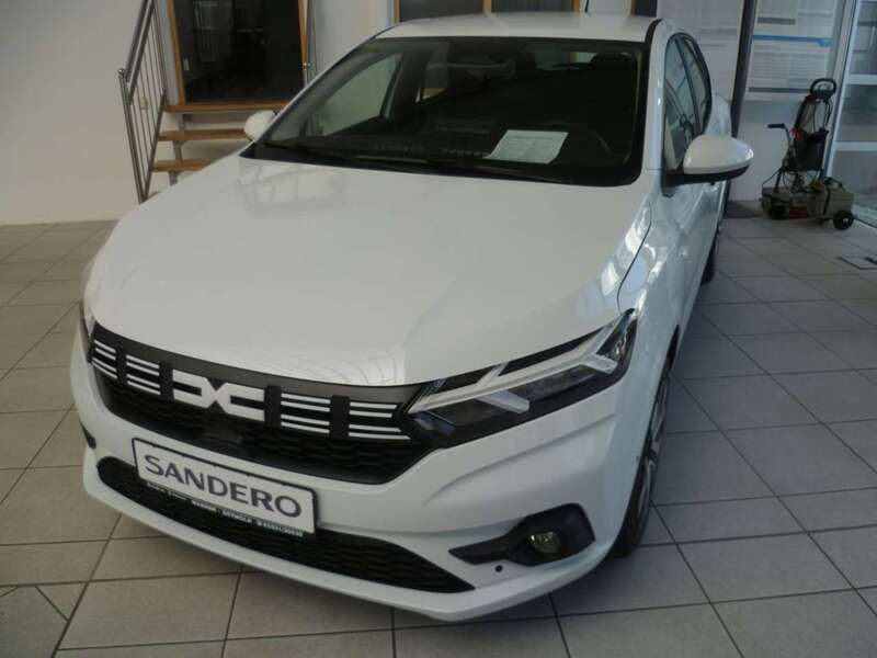 Blanc glacier Neu 2024 Dacia Sandero Expression Kleinwagen | 16.995 € (Fairer Preis) - Bild 1/4