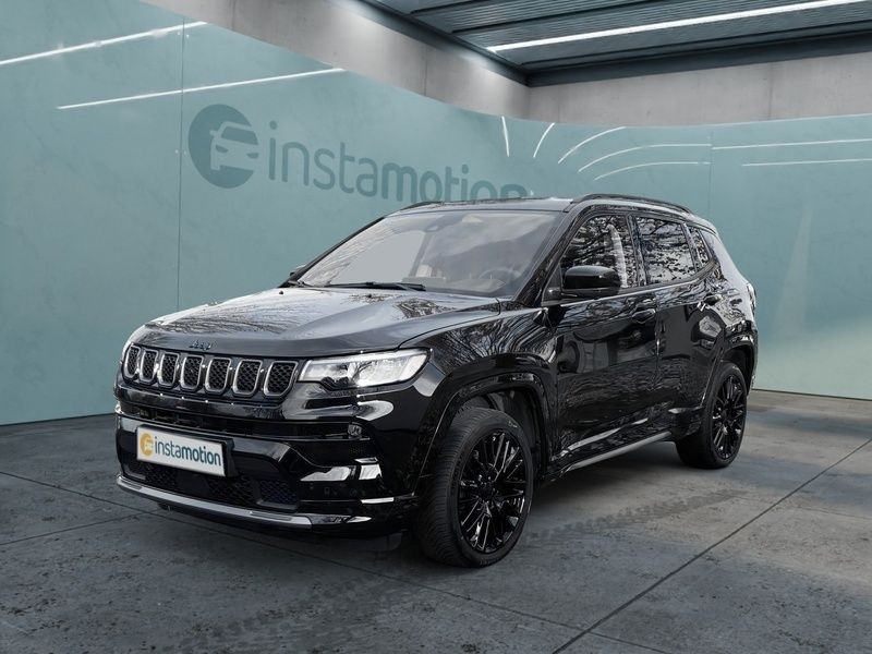 Schwarz Gebraucht 2022 Jeep Compass SUV | 26.600 € (Fairer Preis) - Bild 1/3