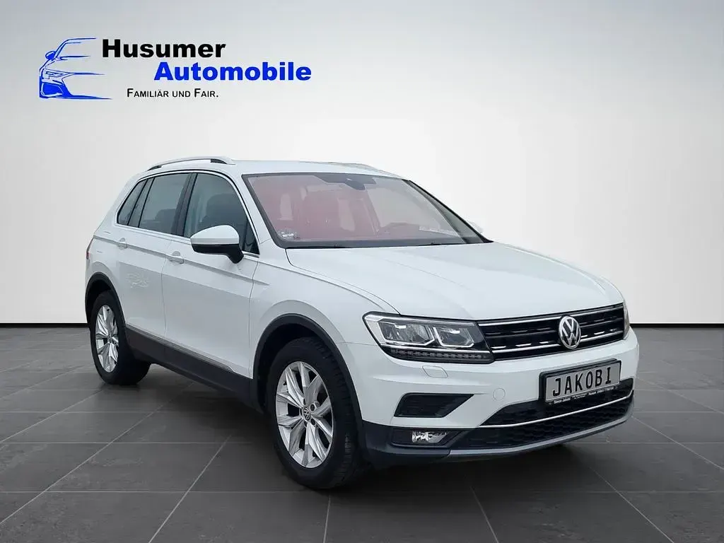 Gebraucht VW Tiguan Highline 150 PS (110 kW) 2020 Pure white (metallic) SUV