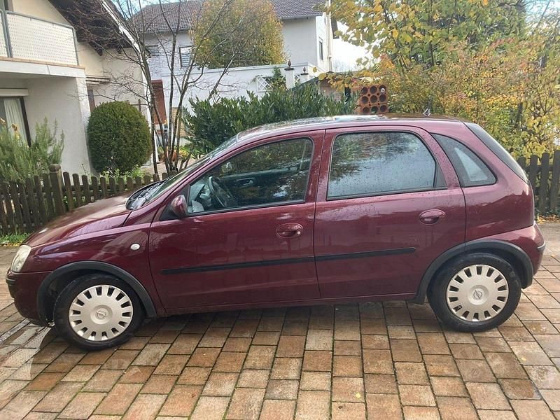 Rot Gebraucht 2004 Opel Corsa Kleinwagen | 500 € (Superpreis) - Bild 1/4