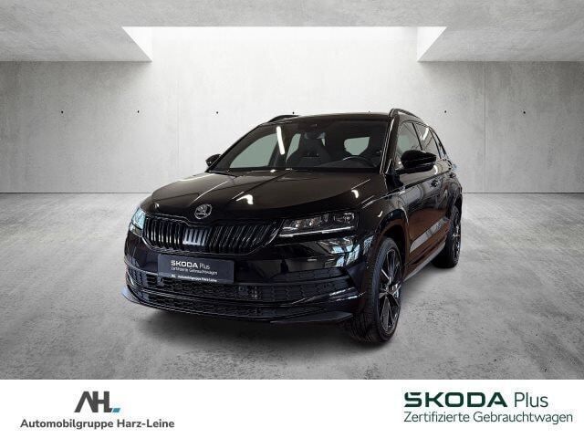Schwarz Gebraucht 2020 Skoda Karoq SportLine SUV | 29.319 € (Fairer Preis) - Bild 1/3