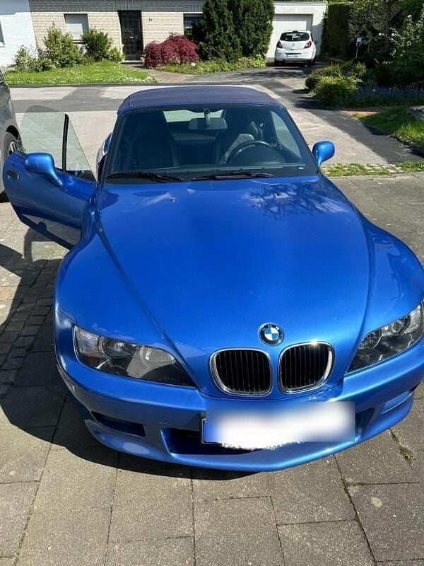 Blau Gebraucht 2000 BMW Z3 Cabrio | 16.000 € - Bild 1/4