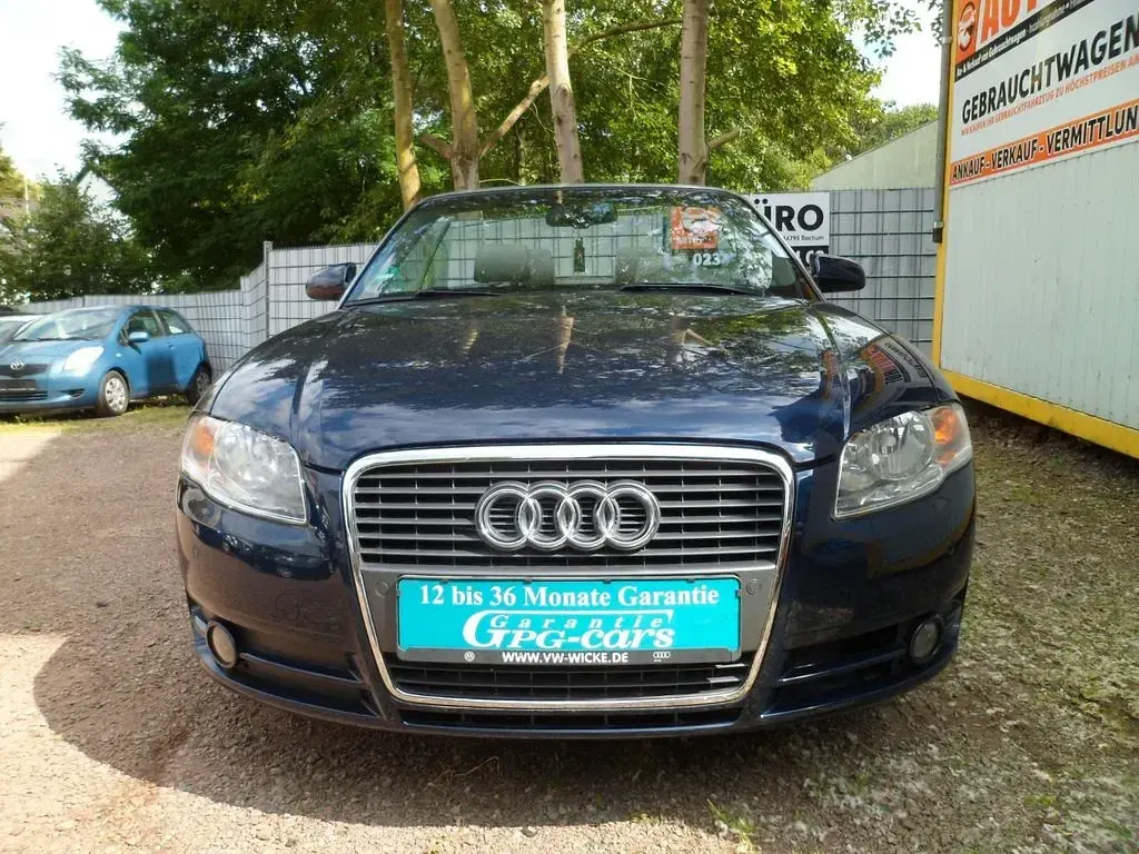 Gebraucht Audi A4 Cabriolet Sport 163 PS (119 kW) 2007 Blau Cabrio