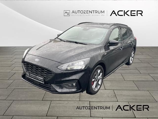 Schwarz Gebraucht 2021 Ford Focus ST-Line X Kombi | 18.280 € (Guter Preis) - Bild 1/2