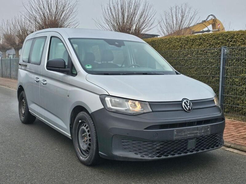 Silber Gebraucht 2021 VW Caddy Basis Van / Kleinbus | 15.300 € (Guter Preis) - Bild 1/4