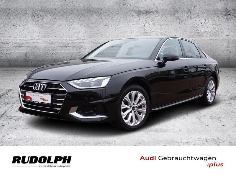 Schwarz Gebraucht 2022 Audi A4 Advanced Limousine | 27.490 € (Superpreis) - Bild 1/4