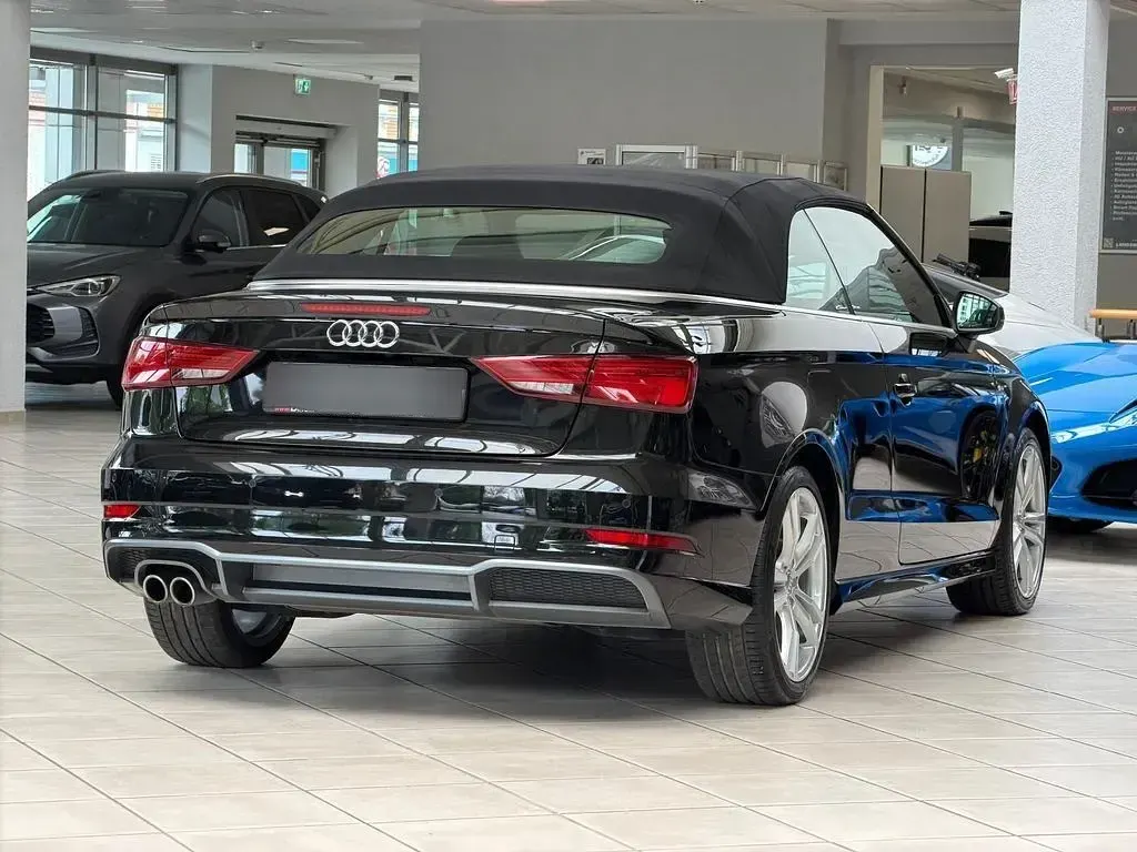 Gebraucht Audi A3 S-Line 150 PS (110 kW) 2017 Schwarz metallic Cabrio