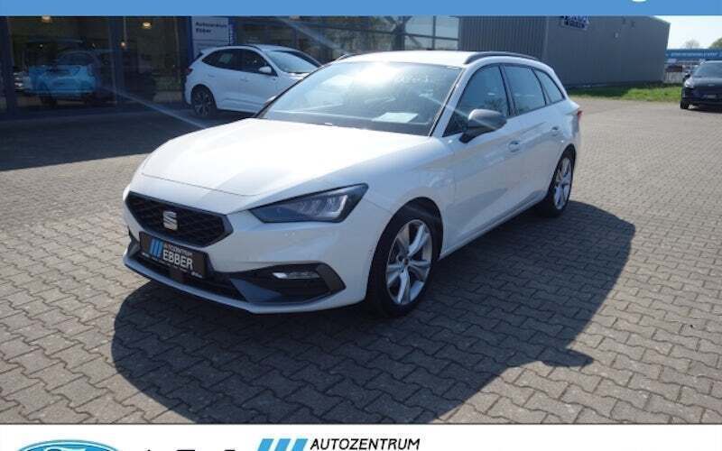 Weiß Gebraucht 2024 Seat Leon ST FR Kombi | 24.976 € (Guter Preis) - Bild 1/4