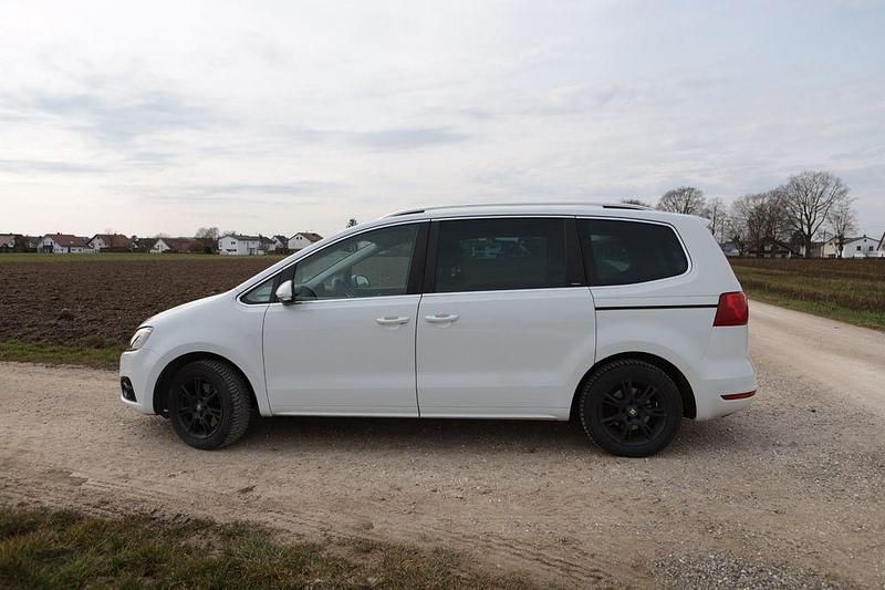 Gebraucht Seat Alhambra I-Tech 177 PS (130 kW) 2015 Weiß Van / Kleinbus