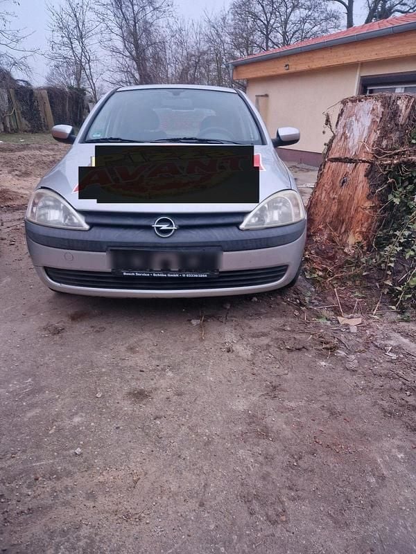 Silber Gebraucht 2002 Opel Corsa Kleinwagen | 280 € (Superpreis) - Bild 1/3