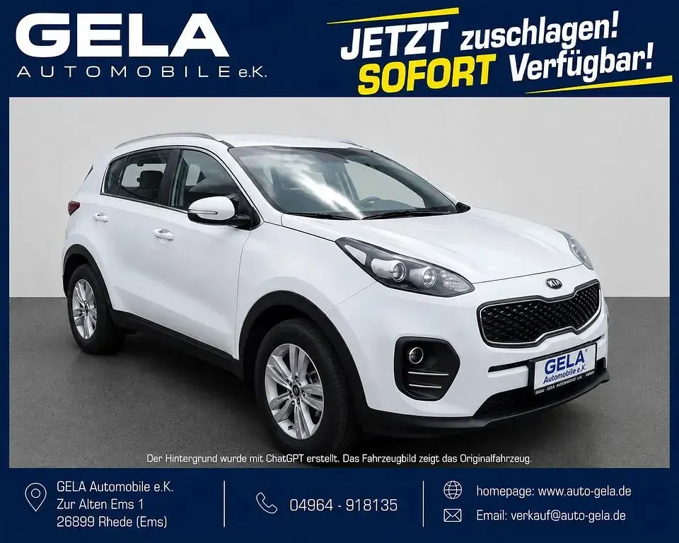 Gebraucht Kia Sportage Vision 132 PS (97 kW) 2017 Weiß SUV