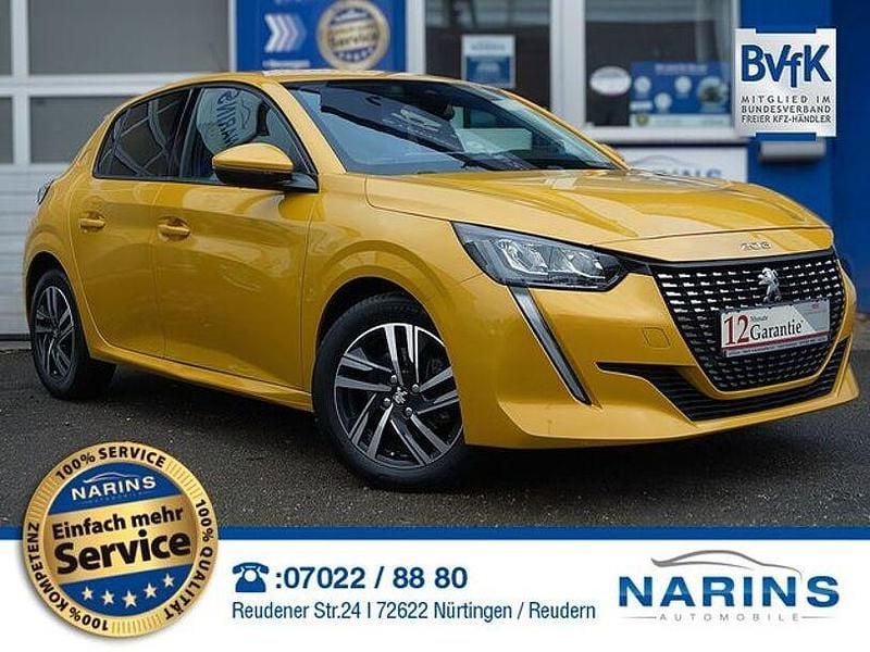 Gebraucht Peugeot 208 Allure 101 PS (74 kW) 2021 Jaune faro Kleinwagen