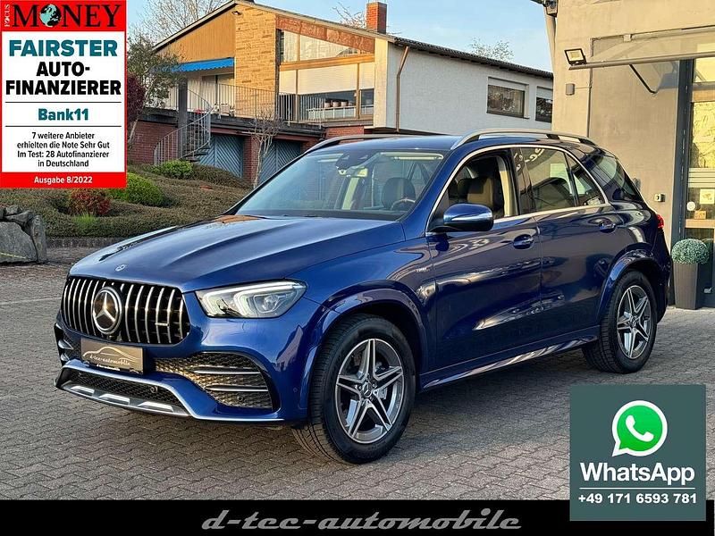 Blau Gebraucht 2020 Mercedes GLE53 AMG AMG SUV | 71.450 € (Guter Preis) - Bild 1/4