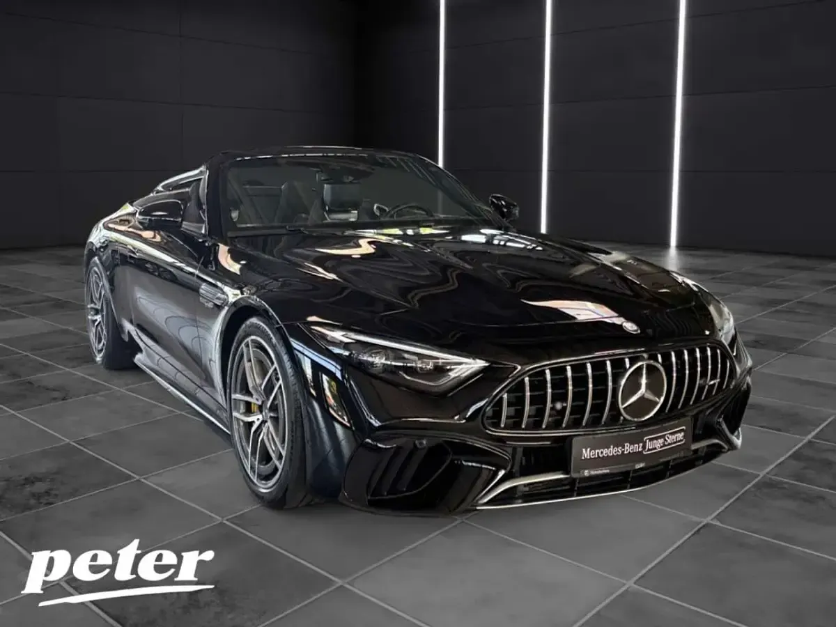 Gebraucht Mercedes SL63 AMG AMG 585 PS (430 kW) 2025 Metalliclack obsidianschwarz Cabrio