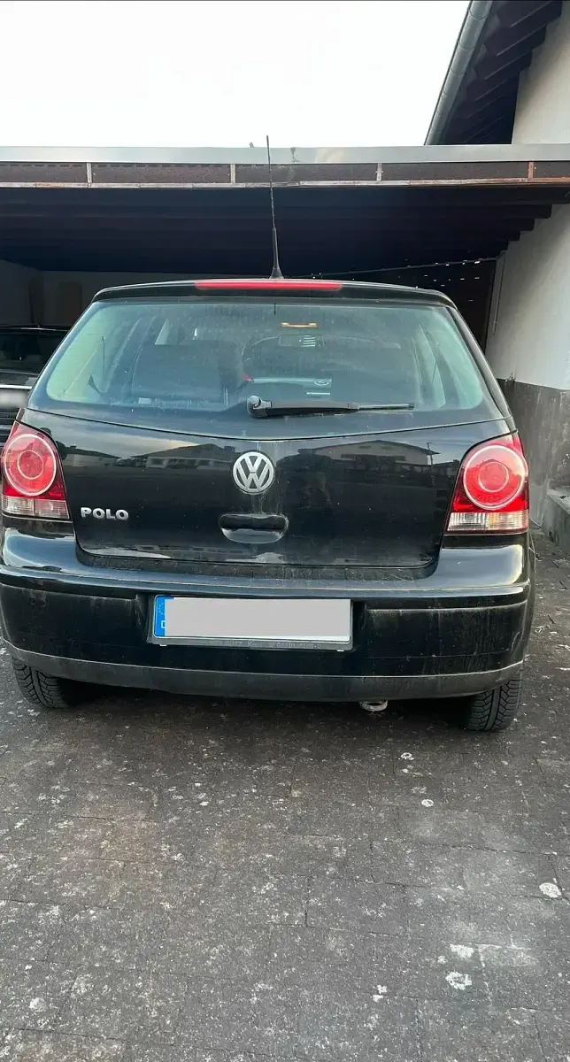 Gebraucht VW Polo 60 PS (44 kW) 2009 Schwarz Kleinwagen