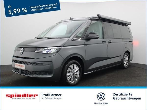 Grau (indiumgrau metallic) Gebraucht 2024 VW California Beach Van | 66.980 € (Fairer Preis) - Bild 1/3