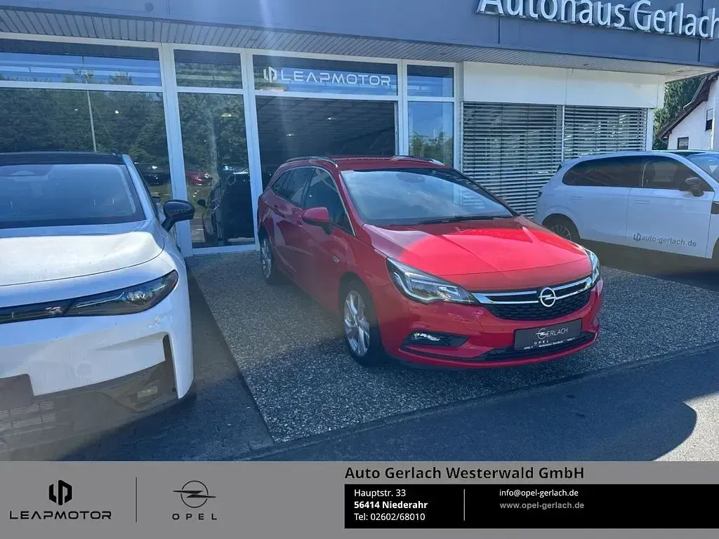 Gebraucht Opel Astra Dynamic 125 PS (91 kW) 2016 Rot Kombi