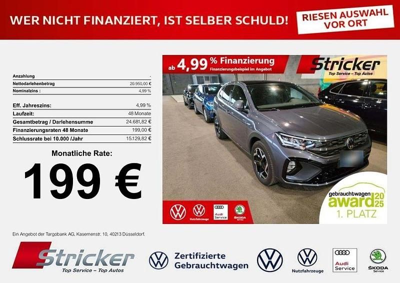 Gebraucht VW Taigo R-line 116 PS (85 kW) 2025 Grau SUV