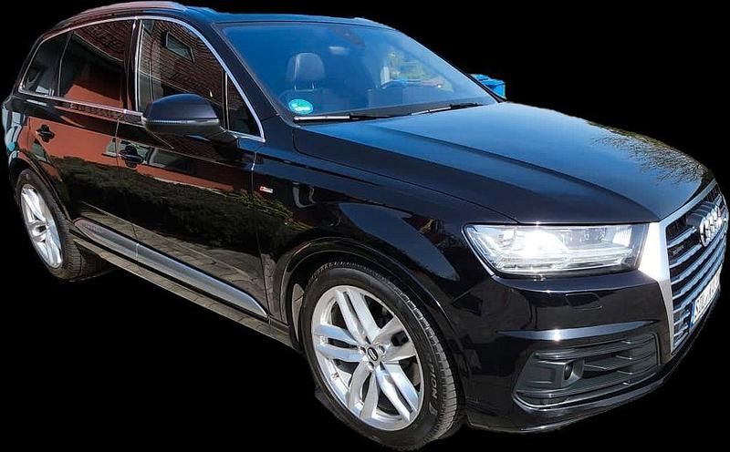 Schwarz Gebraucht 2016 Audi Q7 SUV | 25.980 € (Guter Preis) - Bild 1/4