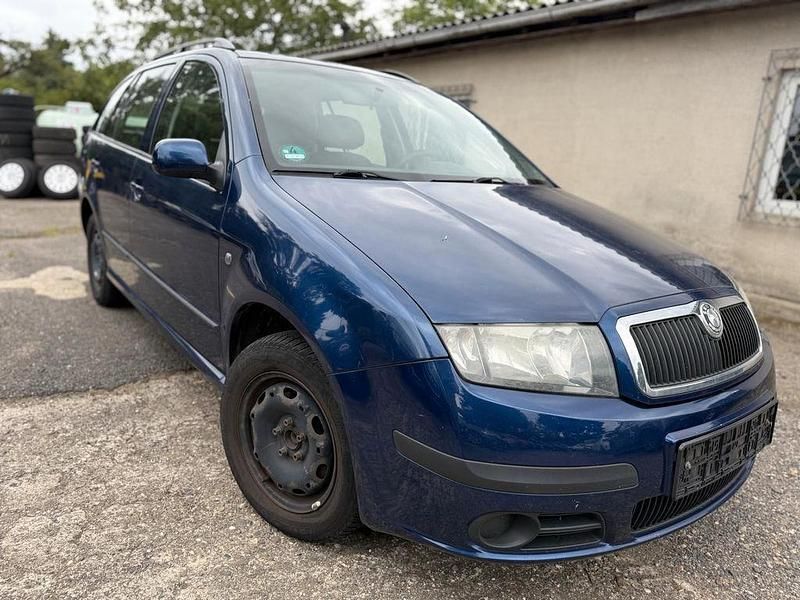 Gebraucht Skoda Fabia 80 PS (58 kW) 2007 Blau Kleinwagen