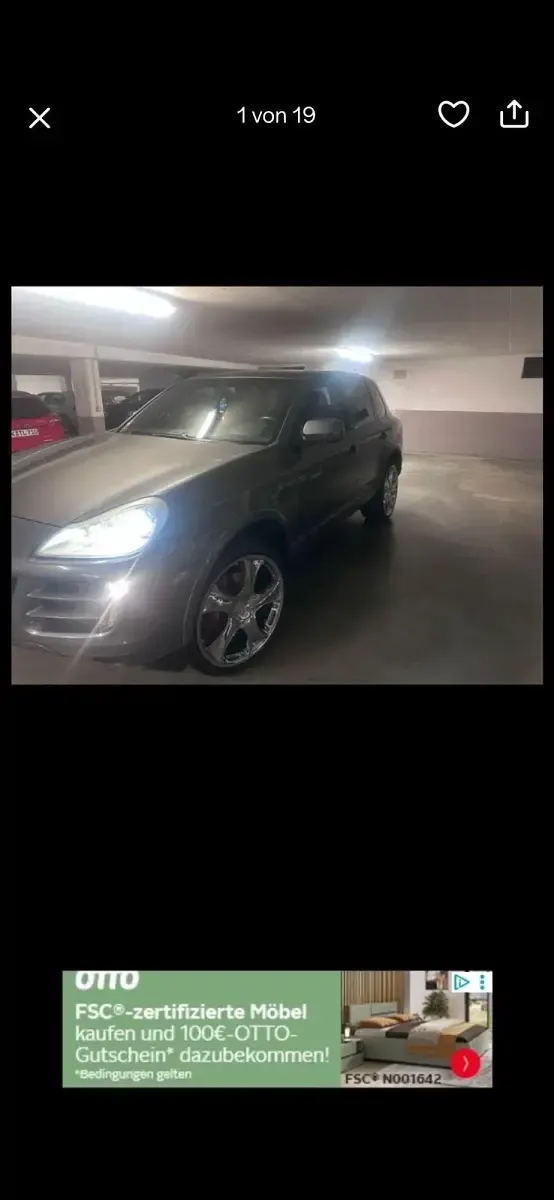 Second-hand Porsche Cayenne 290 CP (213 kW) 2008 Gri SUV