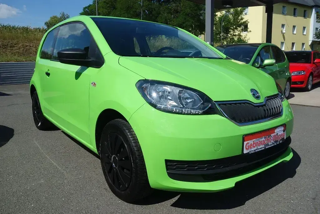Gebraucht Skoda Citigo Active 60 PS (44 kW) 2018 Grün Kleinwagen