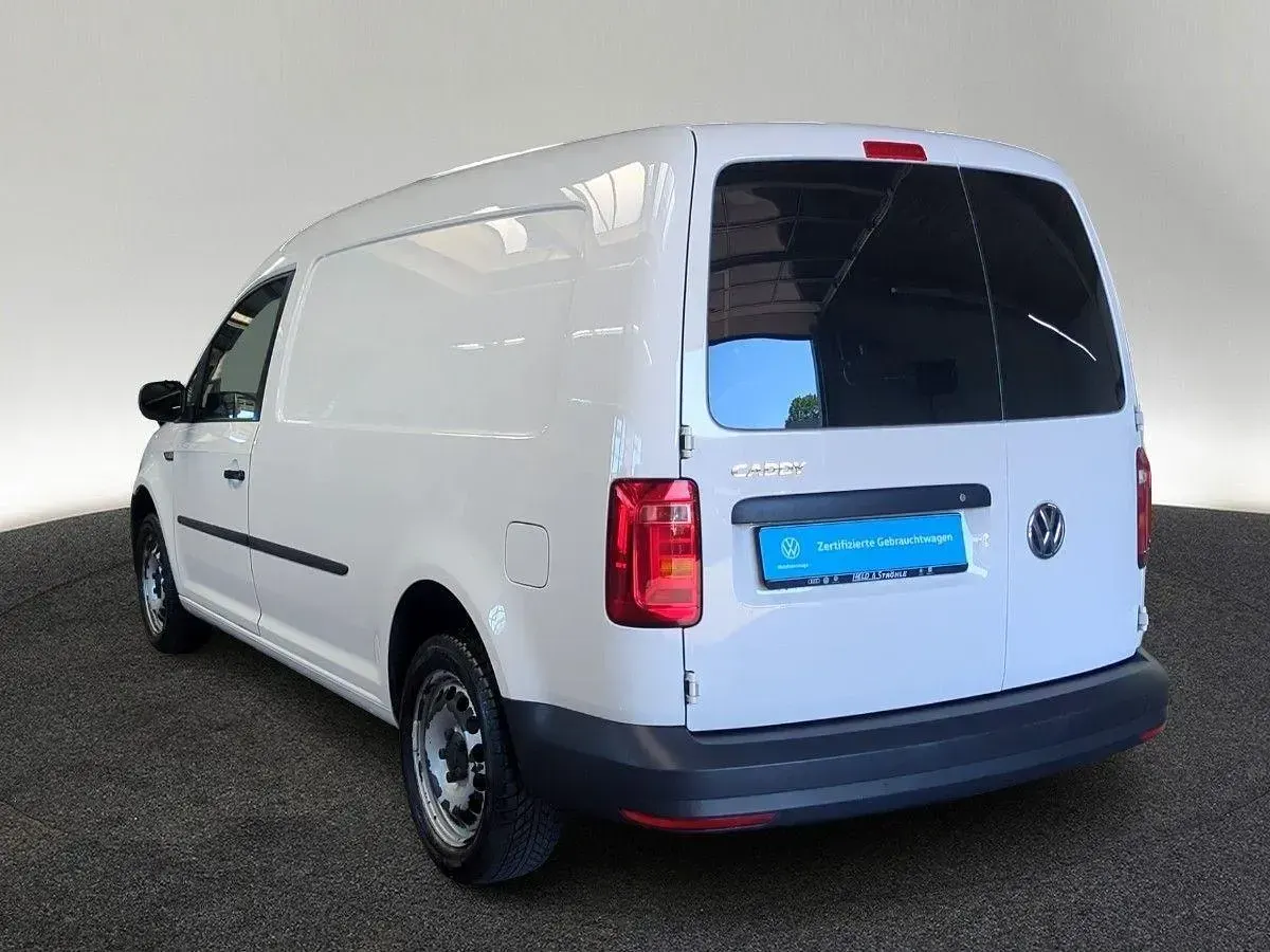 Gebraucht VW Caddy Maxi 131 PS (96 kW) 2021 Weiß Van / Kleinbus