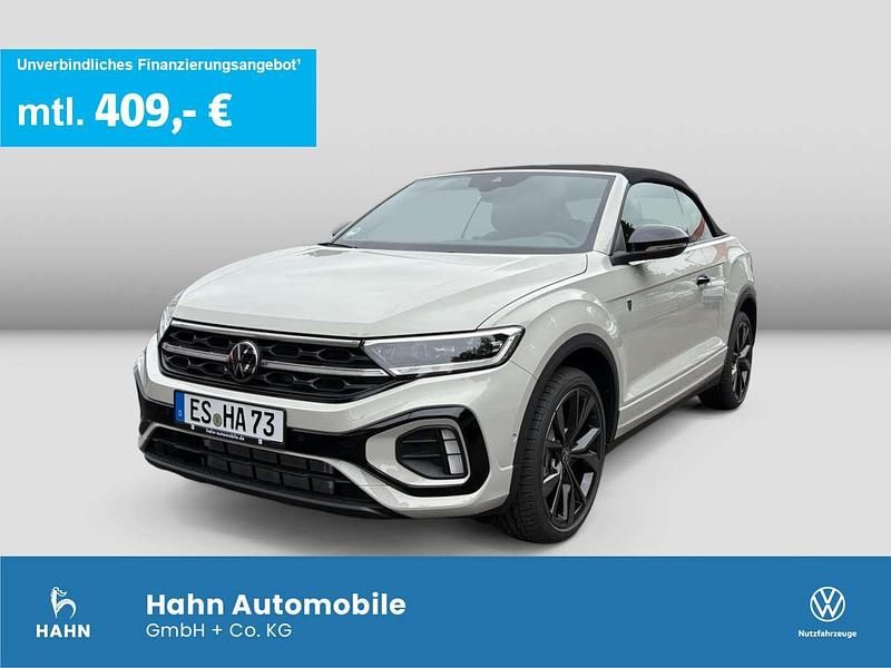 Grau Gebraucht 2025 VW T-Roc Cabriolet R-line Cabrio | 40.811 € (Teuer) - Bild 1/3