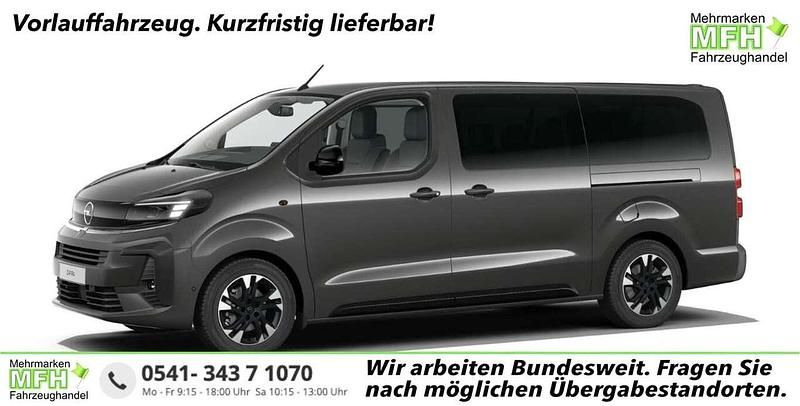 Neu Opel Zafira 179 PS (131 kW) 2025 Karbon schwarz metallic Van / Kleinbus