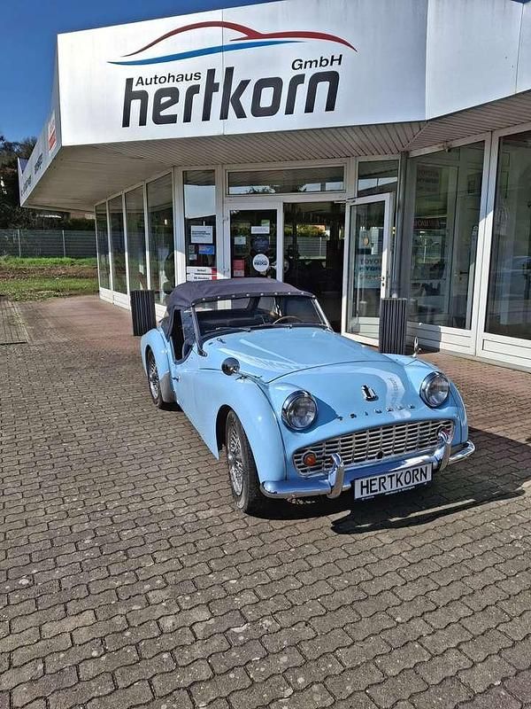Gebraucht Triumph TR3 101 PS (74 kW) 1959 Blau Cabrio