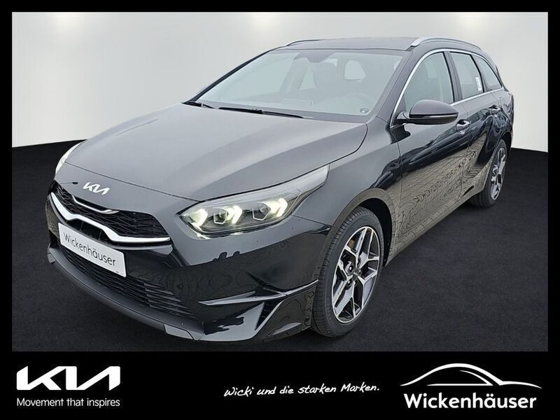 Schwarz Gebraucht 2022 Kia Ceed Spirit Kombi | 26.990 € - Bild 1/4