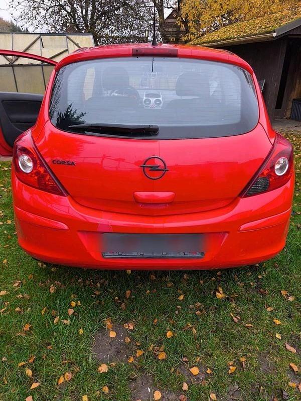 Gebraucht Opel Corsa 60 PS (44 kW) 2007 Rot Kleinwagen