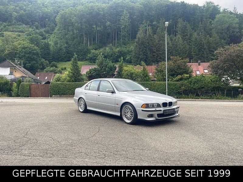 Usata BMW 520 Shadowline 170 CV (125 kW) 2001 Argento Berlina