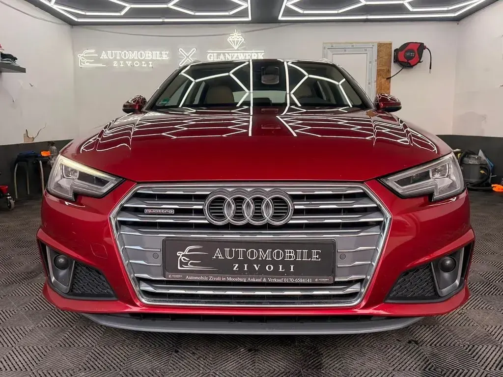 Gebraucht Audi A4 Design 190 PS (139 kW) 2019 Rot Limousine