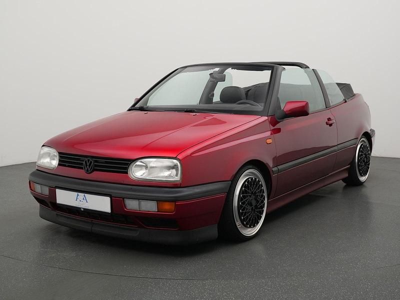 Rot Gebraucht 1999 VW Golf Cabriolet Cabrio | 7.490 € - Bild 1/4