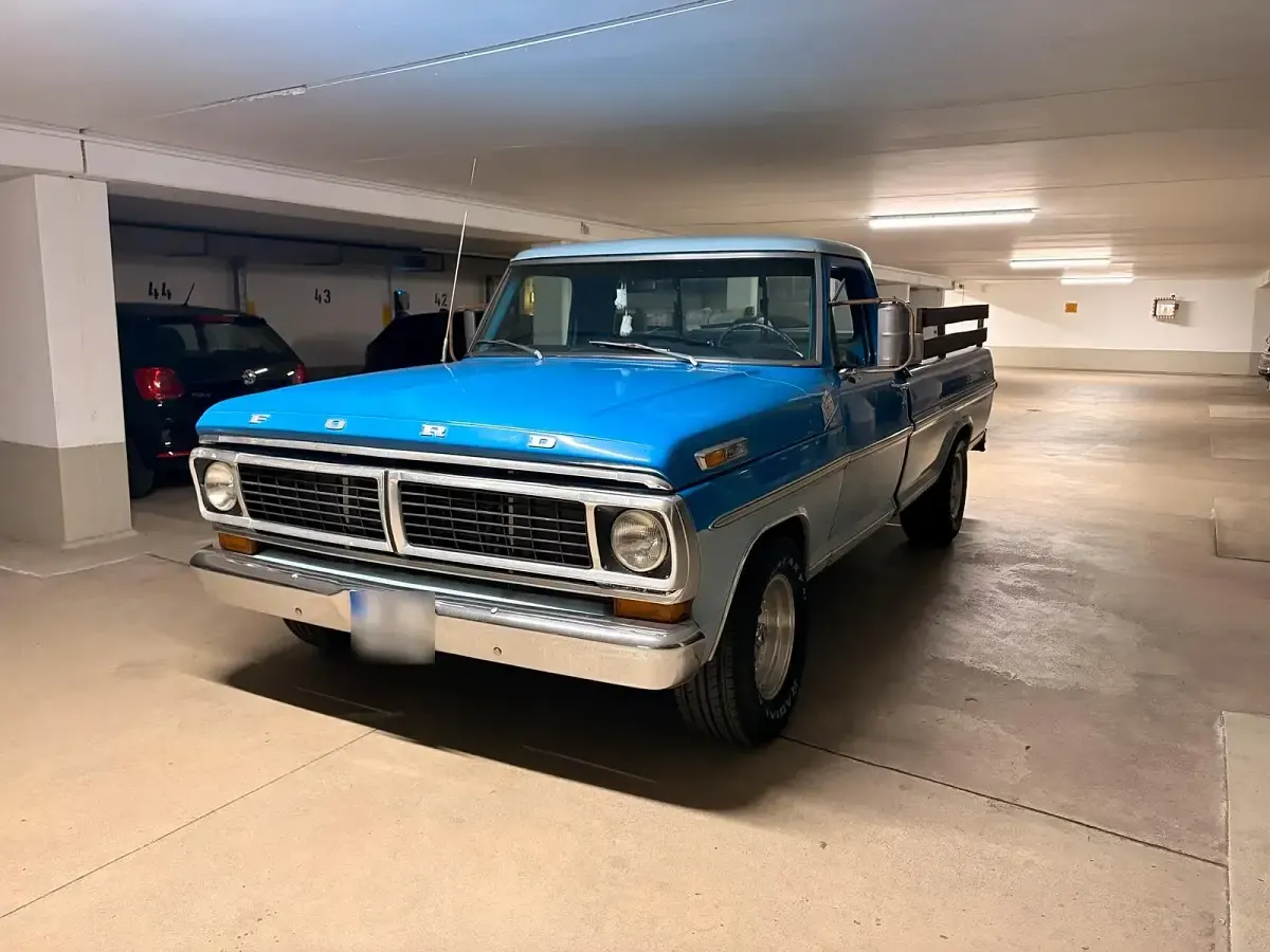 Gebraucht Ford V8 200 PS (147 kW) 1970 Blau Pickup