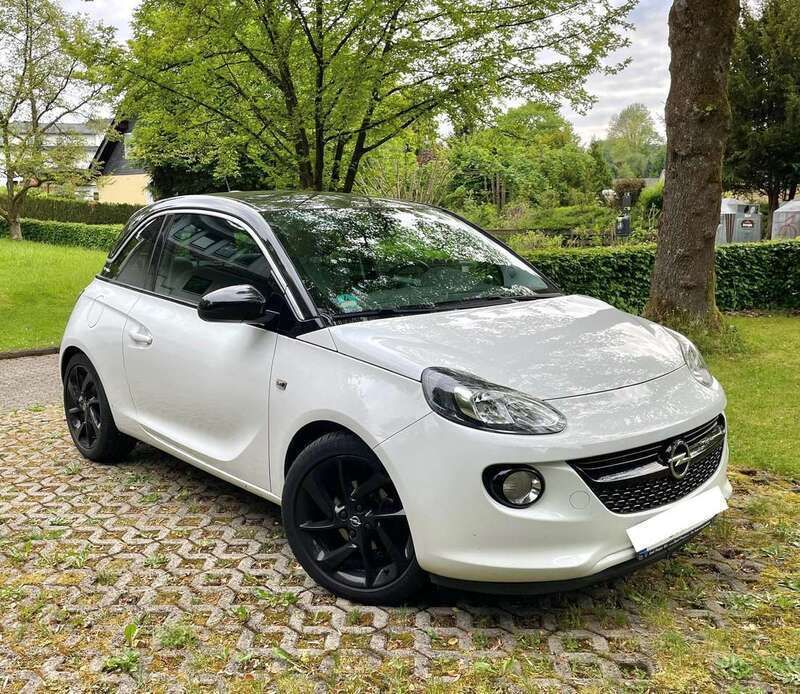 Weiß Gebraucht 2016 Opel Adam Slam Kleinwagen | 9.300 € (Guter Preis) - Bild 1/4