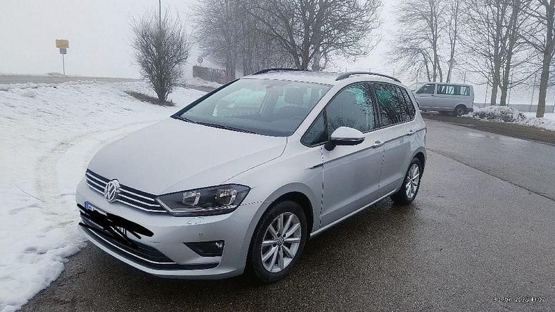 Gebraucht VW Golf Sportsvan LOUNGE 125 PS (91 kW) 2016 Silber Van / Kleinbus