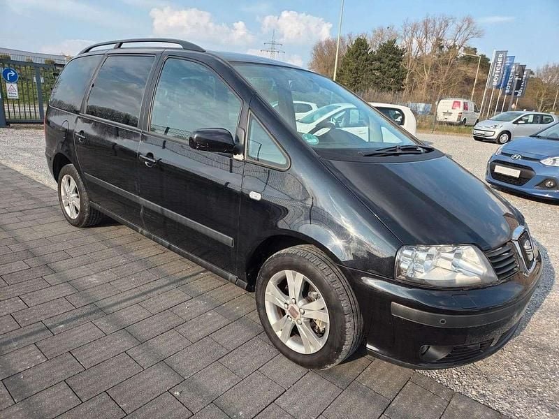 Gebraucht Seat Alhambra Reference 116 PS (85 kW) 2008 Schwarz Van / Kleinbus