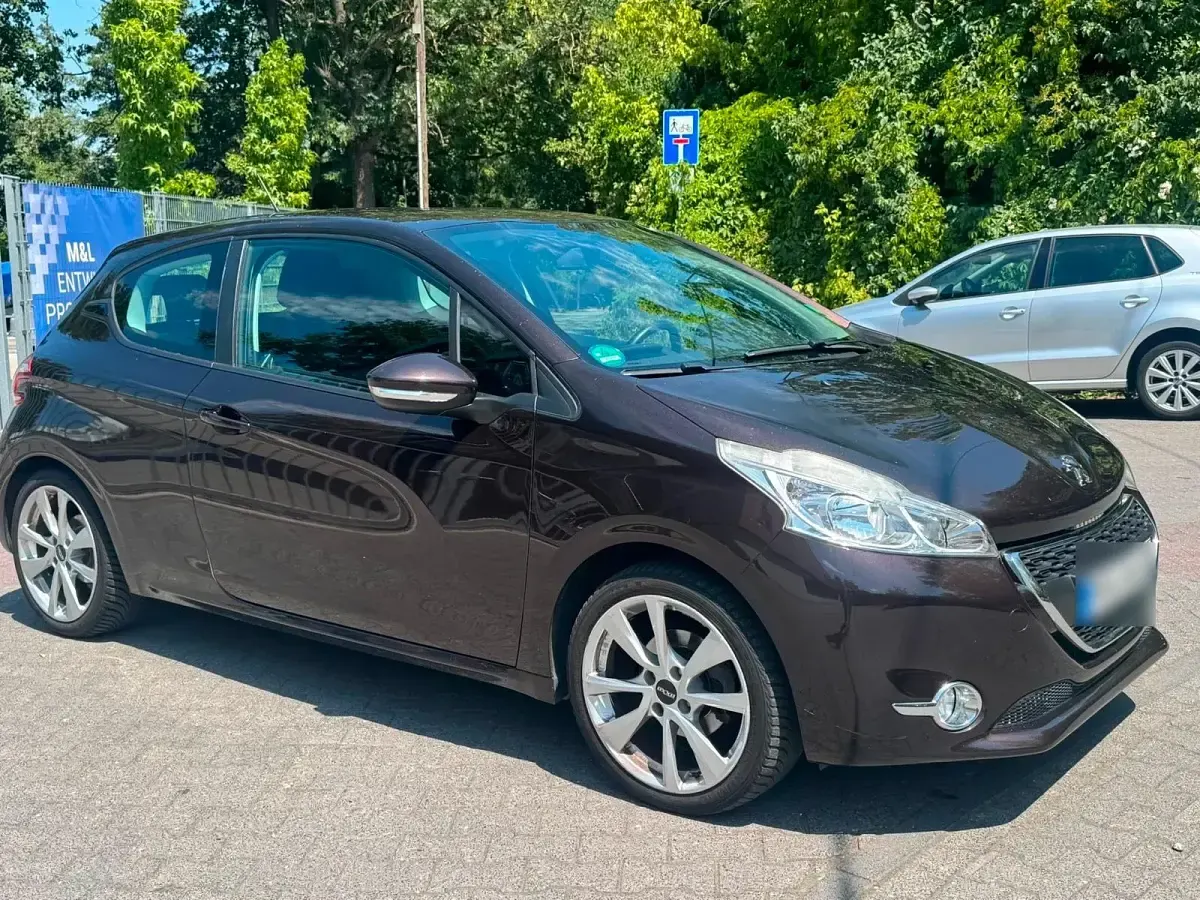 Gebraucht Peugeot 208 2012 Grün Kleinwagen