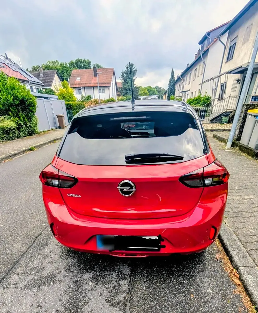 Second-hand Opel Corsa Elegance 75 CP (55 kW) 2020 Roșu Hatchback