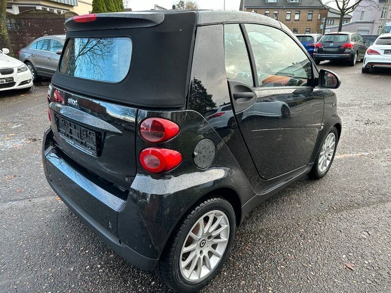 Gebraucht Smart ForTwo Cabrio Basis 71 PS (52 kW) 2008 Schwarz Cabrio