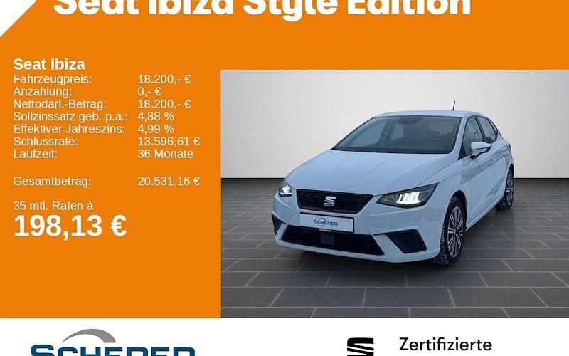 Gebraucht Seat Ibiza Style 116 PS (85 kW) 2024 Weiß Limousine