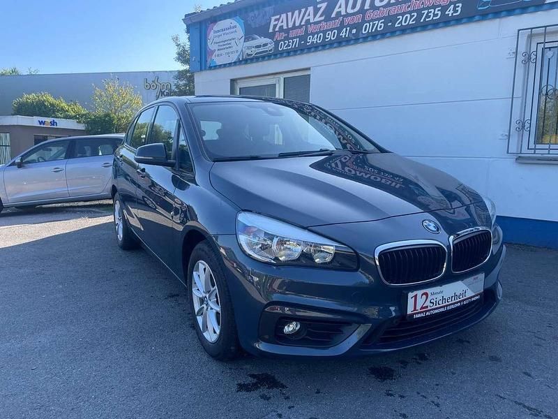 Atlantikgrau Gebraucht 2015 BMW 218 Limousine | 15.290 € (Fairer Preis) - Bild 1/4