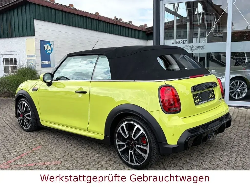 Brugt Mini John Cooper Works Cabriolet 231 HK (169 kW) 2022 Gul Cabriolet