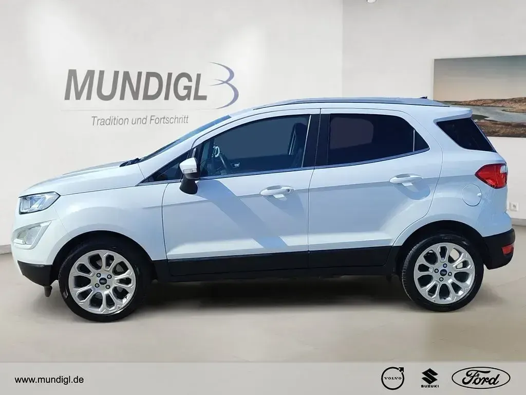 Gebraucht Ford Ecosport Titanium 101 PS (74 kW) 2020 Weiss SUV