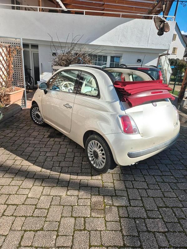 Gebraucht Fiat 500 75 PS (55 kW) 2009 Beige Cabrio