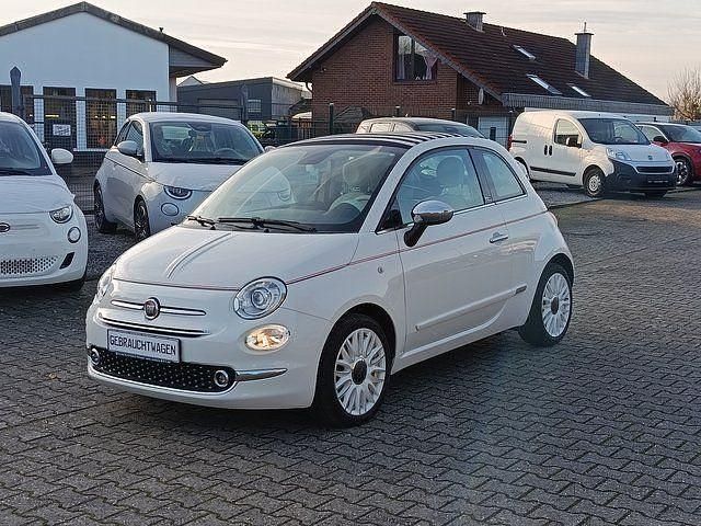 Gelato weiß Gebraucht 2019 Fiat 500C Dolcevita Cabrio | 14.989 € (Teuer) - Bild 1/4