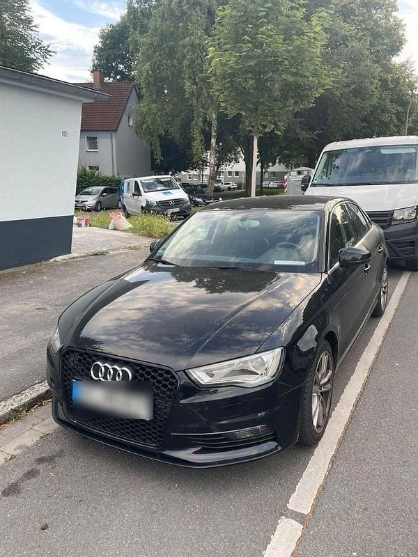 Schwarz Gebraucht 2014 Audi A3 S-Line Limousine | 11.900 € (Guter Preis) - Bild 1/4